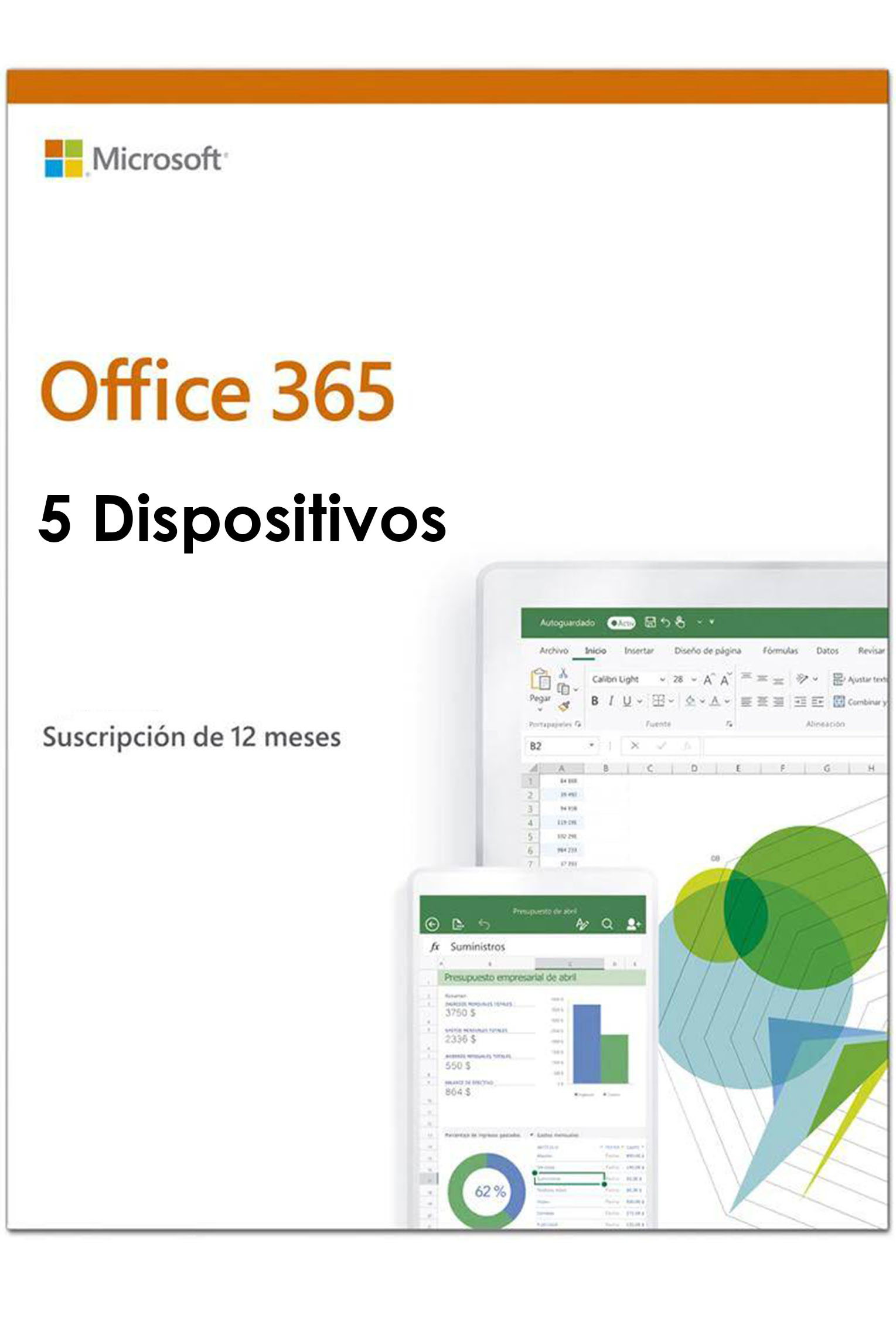 Licencia Office 365 x 1 año – Licencia electrónica 5 PC/Mac/ Android – 1TB  – Tienda de Sistemas: vigilancia, control de acceso, redes y mas de la mano  de CompuGenios